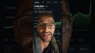 Cent mille dollars  100k Bitcoin 🚀🥳 100kview cryptomonnaie [upl. by Simmie511]