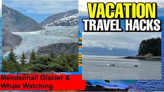 Mendenhall Glacier Whale Watching amp Wildlife Quest Juneau Alaska [upl. by Glantz]