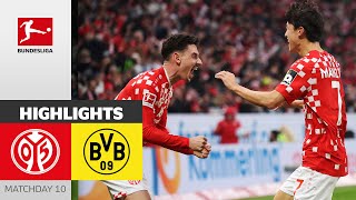 Mainz Gets Another Win vs BVB  Mainz 05  Borussia Dortmund 31  Highlights  MD 10 – Bundesliga [upl. by Anar980]