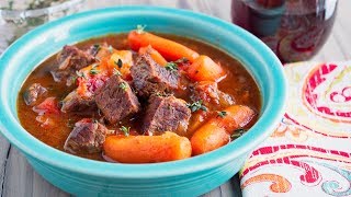 Pressure Cooker Beef Stew Provencal Beef en Daube [upl. by Seavey]