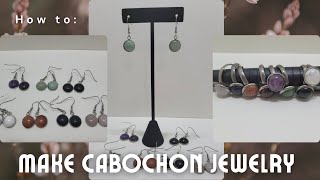 How to make Cabochon Jewelry [upl. by Estus109]