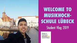 A Tour of the Musikhochschule Lübeck  Study in Germany Vlog 2019 [upl. by Ellehcin]