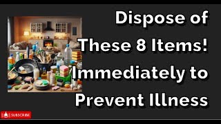 Throw these away immediately  8 household items [upl. by Hatty]