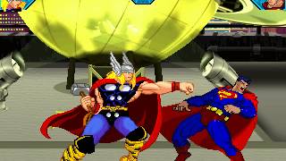 DC vs Marvel  Thor vs Superman [upl. by Brittnee]