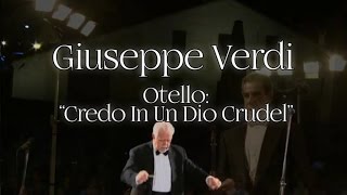 Silviano Frontalini Roncole Verdi Orchestra  Giuseppe Verdi  Credo in un Dio Crudel [upl. by Peonir852]