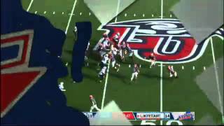 Lord Botetourt 14 Garrison Mayo 45yd TD run [upl. by Vashti360]