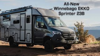 LichtsinnRVcom  New Winnebago EKKO Sprinter 23B on the MercedesBenz AWD Chassis [upl. by Tormoria]