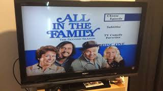 Opening To All In The Family The Complete Second Season 2003 DVD [upl. by Nauqe150]