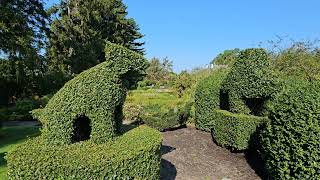 Green Animals topiary garden RI [upl. by Astri]