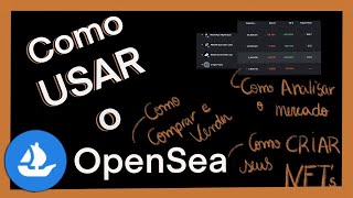 Tutorial Como Usar o OPENSEA  Como Criar um NFT no Opensea  Como Comprar e Vender NFTs no Opensea [upl. by Lebasy173]