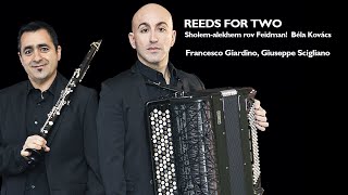 Sholemalekhem rov Feidman Béla Kovács  Giuseppe Scigliano accordion  Francesco Giardino [upl. by Euqinorev]