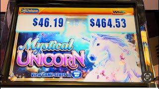 🦄 MYSTICAL UNICORN 🦄 10 MAX BET 25 SPIN BONUS MALFUNCTION  JACKPOT HANDPAY MAJOR AND MINOR [upl. by Eblehs]