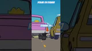 Ryanair Landing But Its Simpsons [upl. by Clary]