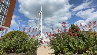 Roaming Around Spinnaker Tower  Gunwharf Quays Seaside  Portsmouth [upl. by Lissak]