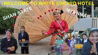 BAGAN TO INLEY  WELCOME BY WHITE ORCHID HOTEL  SHAN STATE MPCREATION [upl. by Calloway]