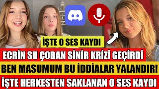 ECRİN SU ÇOBAN SİNİR KRİZİ GEÇİRDİ DİSCORD DOLANDIRICILIĞI İDDİALARINI YALANLADI ÖYLE BİŞEY YOK [upl. by Casavant]