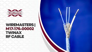 WireMasters M1717600002 twinax RF Cable Video [upl. by Yoho]