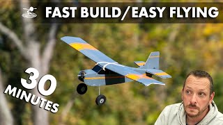 The Ultimate DIY RC Trainer Plane You can Build FAST [upl. by Prosper]