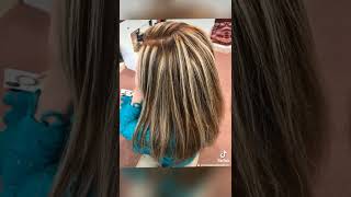 Highlights with keratin treatment  Rexburg  Rebounding  Makeup  All Hair Treatment [upl. by Neenaej]