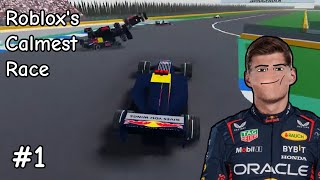 Calmest Roblox F1 Grand Prix Roblox F1 2008 [upl. by Irol264]