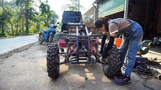 Project to upgrade ATV terrain vehicle from load capacity of 500 kg to 1000 kg phase 2 [upl. by Ssitruc]