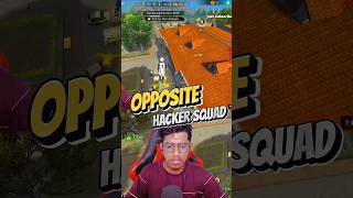 Opposite Wall Hacker Squad 💀 ഉറക്കി വിട്ടു freefire freefiremax shorts [upl. by Nhguavahs]