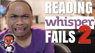 Reading Whisper Fails  TOP 15 Funny Confessions pt 2 [upl. by Harley]