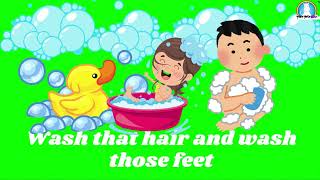 Wash Wash  Wash Your Hands  Bedtime songs  Bathtime Songs  Bubbles  Kids Songs  TinyTotzKidz [upl. by Esiuqcaj17]