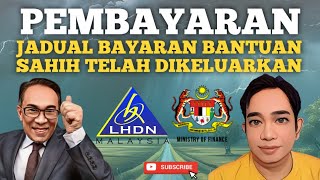 SAHIH JADUAL PEMBAYARAN TUNAI TELAH DIKELUARKAN SECARA RASMI [upl. by Itaws598]