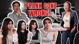 Prank Gone Wrong Nagwalk out si Andrea [upl. by Lita]