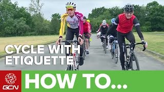 Guide To Sportive Etiquette  Ridesmart [upl. by Lap]