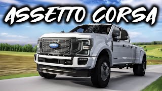 Assetto Corsa  Ford F450 Platinum Super Duty 2021  LA Canyons 🌎 [upl. by Balliett]