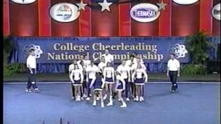 Morehead State University Cheerleading 2002 [upl. by Meg]