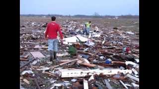 Tornado Destruction Marysville Indiana March 2 2012 [upl. by Adine803]