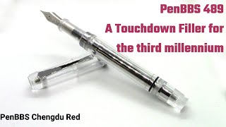 PenBBS 489 Touchdown filler  Fountain Pen Review [upl. by Meill]