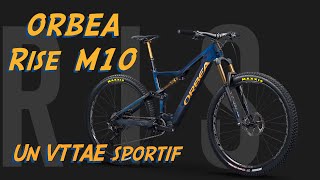 nouveau vélo ORBEA Rise M10 et nouveau partenaire VTTAE CyclEspresso [upl. by Gascony]