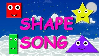 Shape Song  Rhymes for Kids  Children Song [upl. by Nomyaw803]