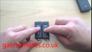 Programming a HSE2 HSM4 or HS4 Hormann Garage amp Gate Remote Control [upl. by Martainn71]