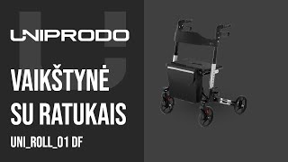 Vaikštynė su ratukais Uniprodo UNIROLL01 DF  Produkto pristatymas 10250026 [upl. by Yanej642]