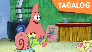 Spongebob Squarepants  Petsitter Pat Tagalog Dubbed Clip [upl. by Airdnal]