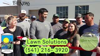 DLC Lawn Solutions LLC held its Ontario Area Chamber Of Commerce Ribbon Cutting [upl. by Kath]