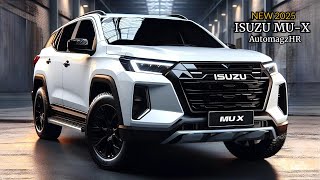 COMING SOON Isuzu MUX 2025  The Best SUV that Gets More Powerful [upl. by Hgalehs95]