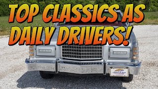 Top 5 Cheap Classic Cars  Vintage Vehicles as Daily Drivers [upl. by Dami]