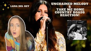 Lana Del Rey Unchained Melody amp Take Me Home Country Roads Reaction lanadelrey lanadelreylyrics [upl. by Fessuoy]