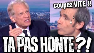 Dominique De Villepin EXPLOSE David Pujadas pro 🇮🇱 et Israël en direct [upl. by Eibbed822]