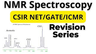 NMR Spectroscopy principle and application  CSIR NET unit 13  Revision series [upl. by Retsbew]