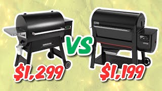 Traeger Ironwood 885 vs Weber Searwood XL 600 [upl. by Attiuqaj]