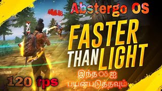 Install Abstergo OS In Tamil  Free Fire 120 fps  Pubg Mobile Global And KR in government Laptop [upl. by Jovia320]