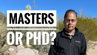 Masters or PhD Whats the Best Choice for Your Career [upl. by Aneerhs813]