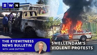 The day that was suspicious fire at SARS building Swellendam’s violent protests inflation is up [upl. by Cornwell]